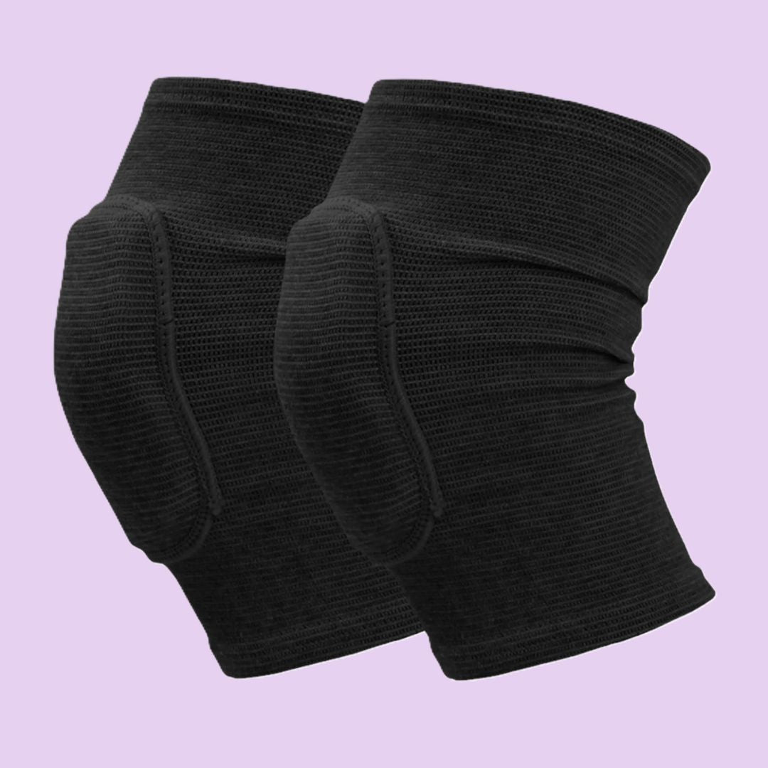 genouillere danse noires paire