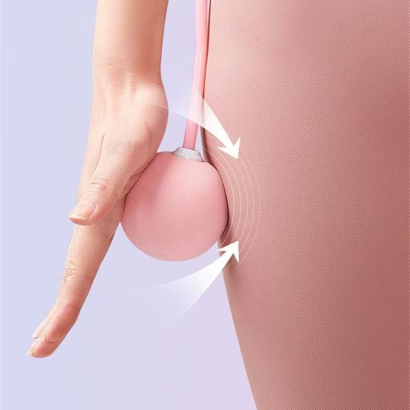 corde-a-sauter-sans-corde-rose-boule-massante
