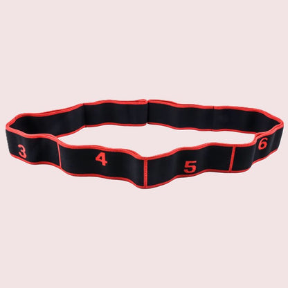 elastique-musculation-noir-et-rouge