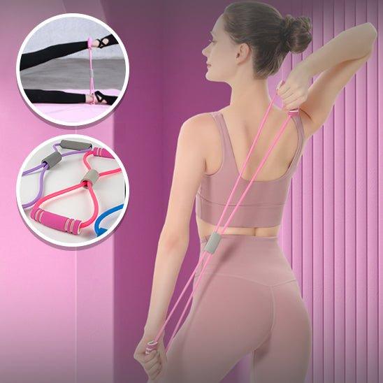 elastique musculation loopfemme sportive