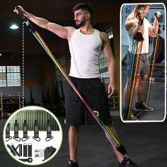 elastique musculation style homme extension bras