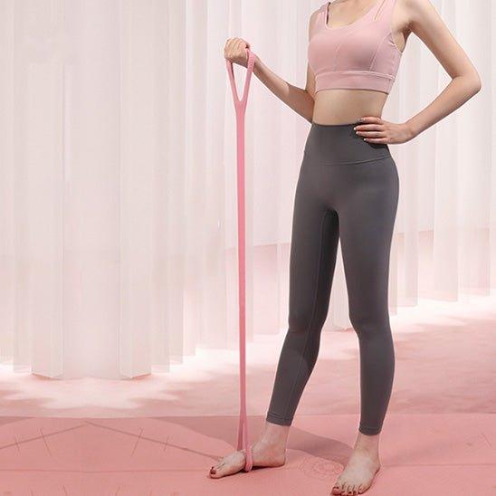 elastique sport curl femme flexion bras droit