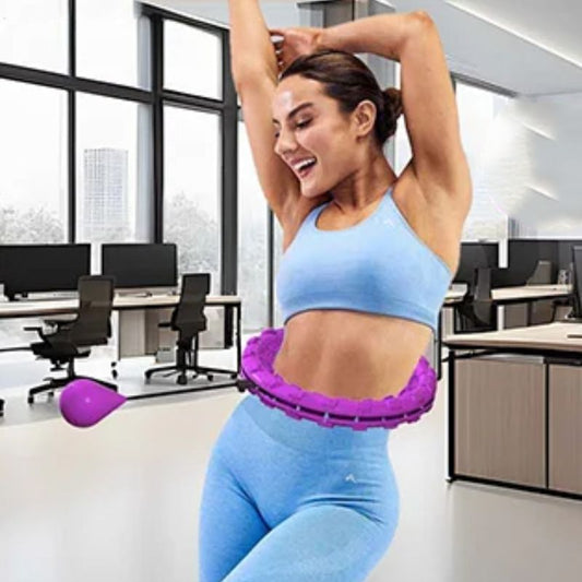 hula-hoop-femme-dans-bureau