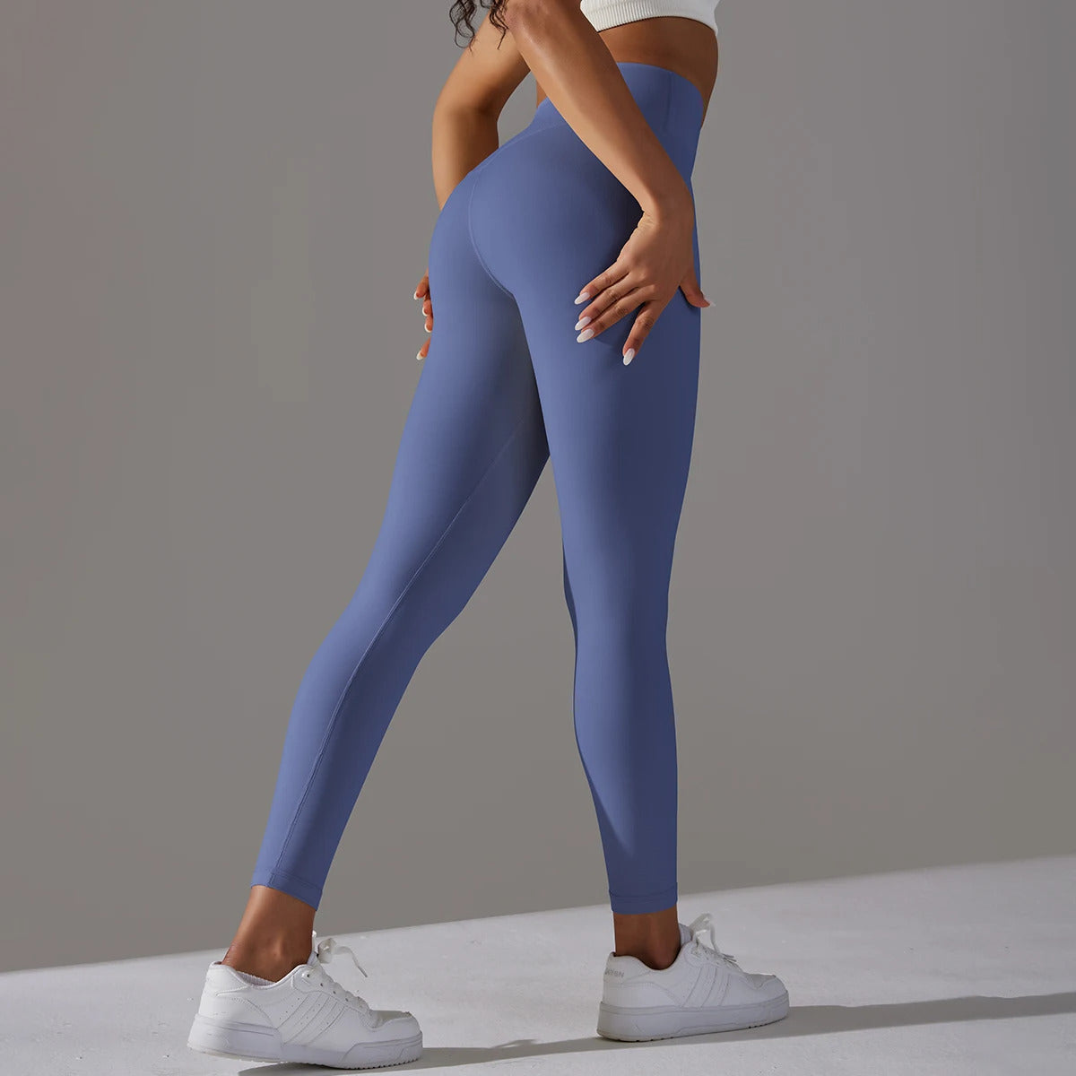 legging-sport-femme-bleu-jambes-longues